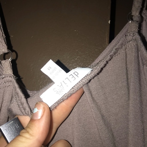 Purple dress, super comfortable size medium - Picture 2 of 3